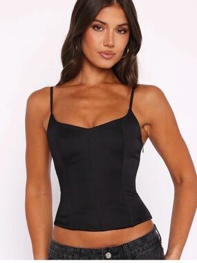 White Fox Need to Forget Bustier Top